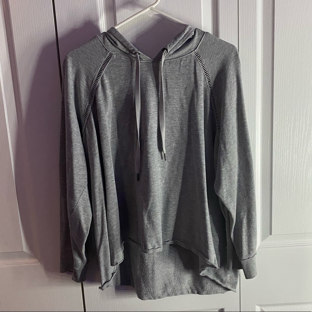 grey hoodie!
